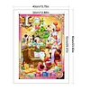 Disney Christmas-11CT Stamped Cross Stitch 40*60cm/15.75*23.62in(Big Size)
