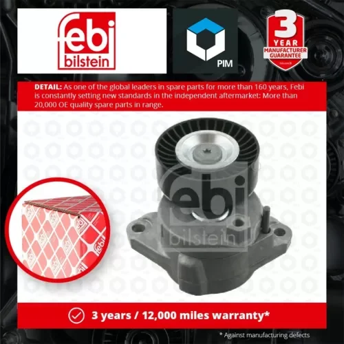 Aux Belt Tensioner fits MERCEDES SL500 R230 5.5 06 to 12 M273.965 Drive V-Ribbed Parts