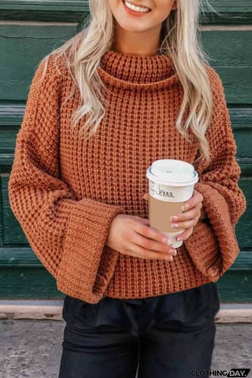 Turtleneck Knitted Sweater