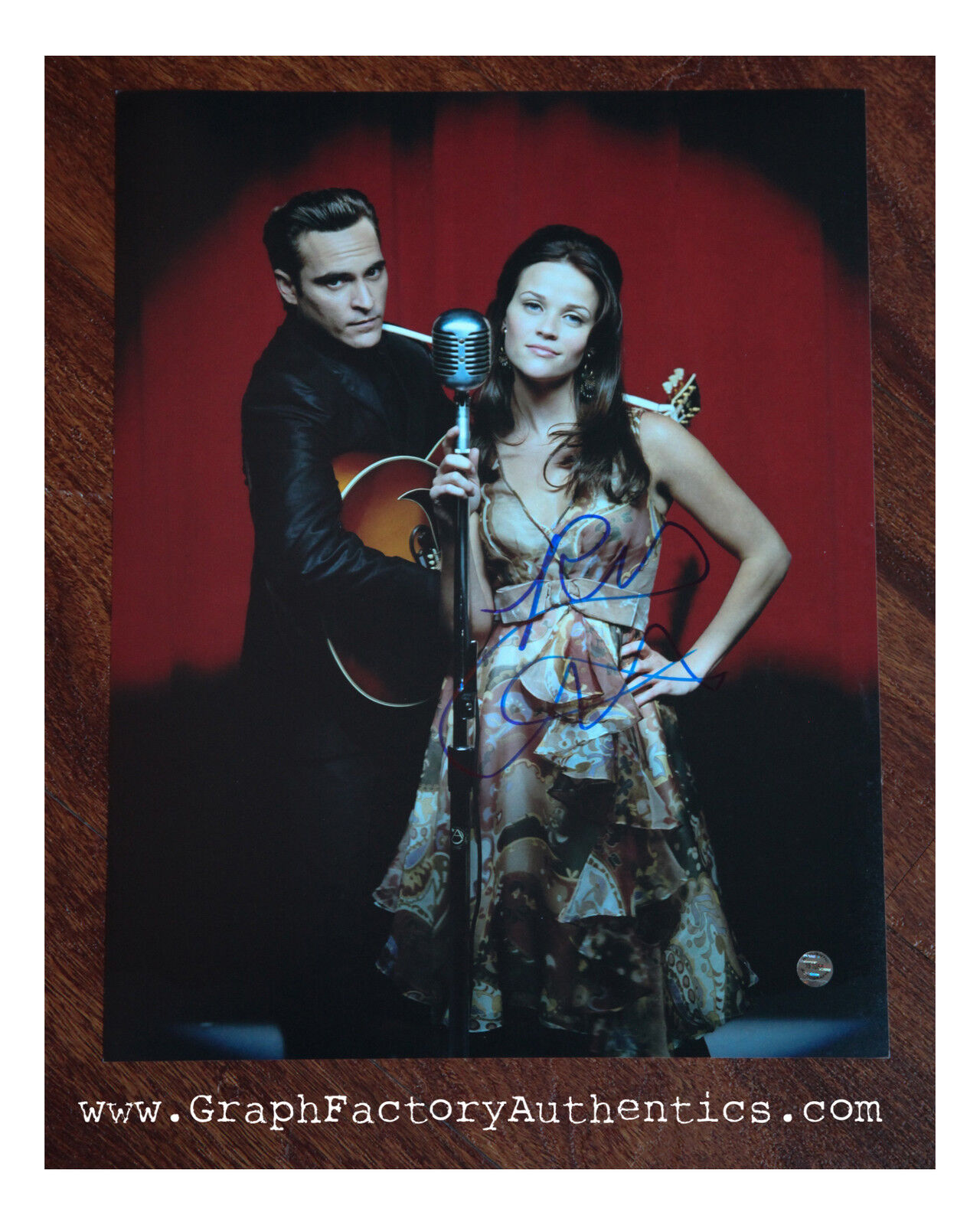 GFA Walk the Line Movie * REESE WITHERSPOON * Signed 11x14 Photo Poster painting MH1 COA