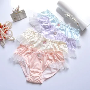 Men's multi-color printed milk embroidered briefs