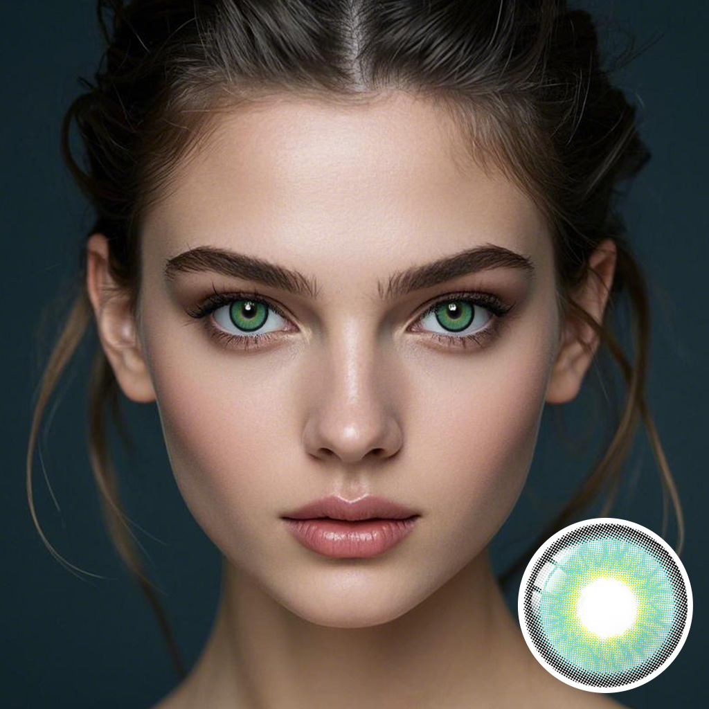 Mystery Deep Green Contact Lenses