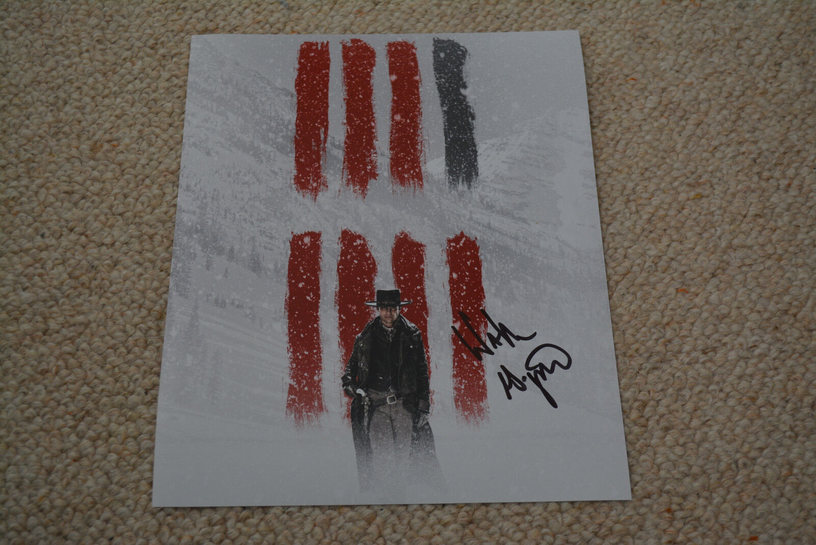 WALTON GOGGINS signed autograph In Person 8x10 20x25cm HATEFUL EIGHT full name !