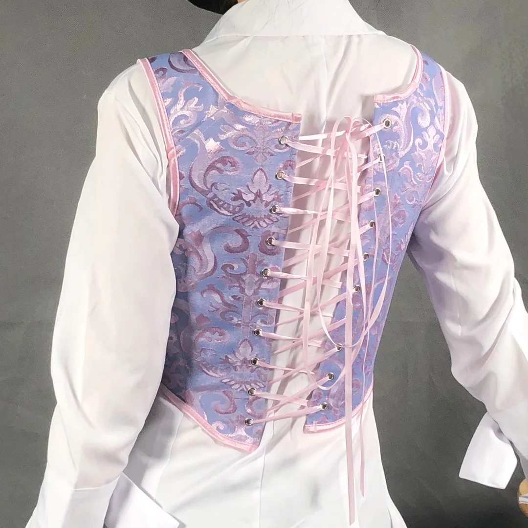 Billionm Women Jacquard Bandage Corset Waist Sexy Shapewear Overbust Female High Street Belt Slim Ladies Party Wear Body Shaper