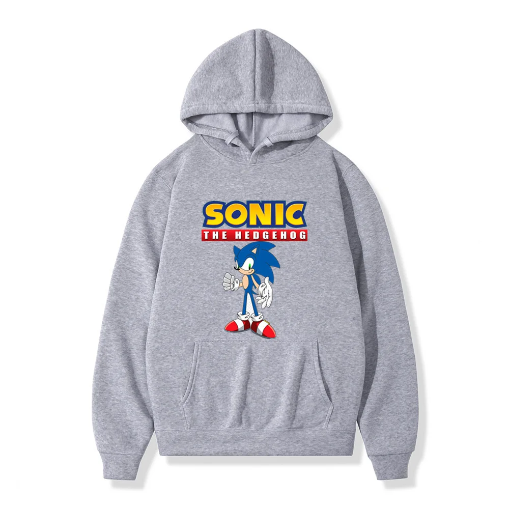 Cartoon Sonic The Hedgehog Hoodie