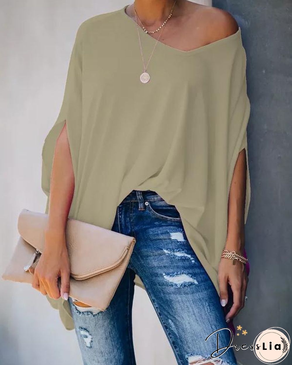 Rommy Bat Sleeve T-shirt