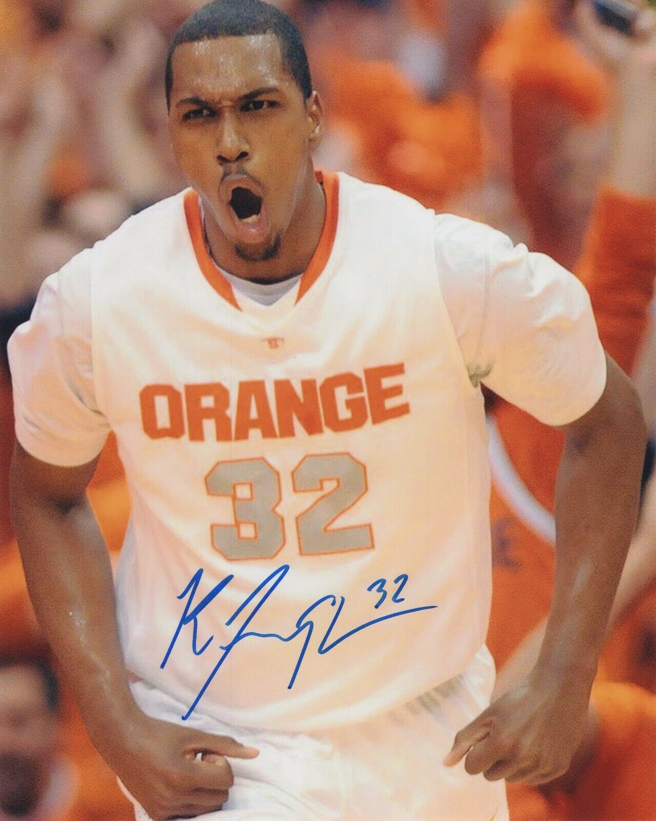 KRIS JOSEPH SIGNED AUTOGRAPH SYRACUSE ORANGE 8X10 Photo Poster painting #2