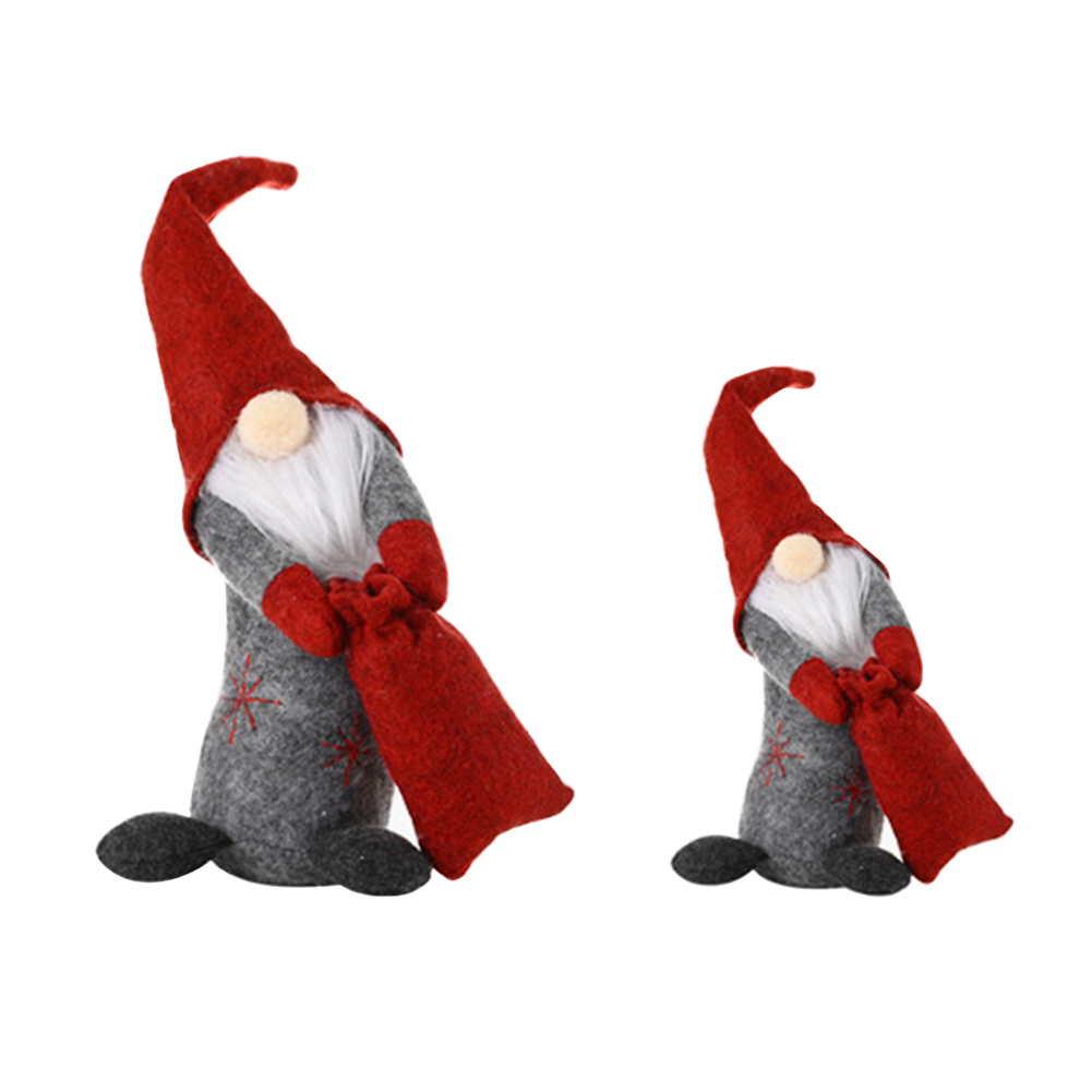 

Christmas Decorations Soft Santa Claus Doll Ornament for Home Shop New Year, 501 Original