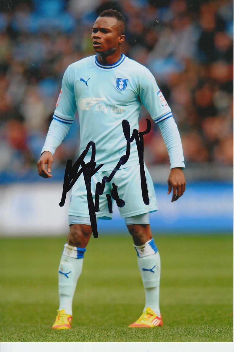 COVENTRY CITY HAND SIGNED ALEX NIMELY 6X4 Photo Poster painting 5.