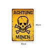 Service - Vintage Metal Signs(12*16Inch) - Warning
