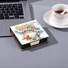 Diamond Painting PU Gnome Note Box with 160 Sheets Paper Memo Pad Holder Kit