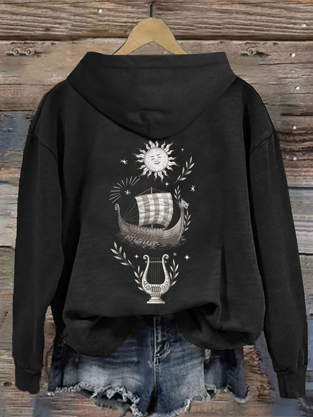 Greet the World With Open Arms Hoodie
