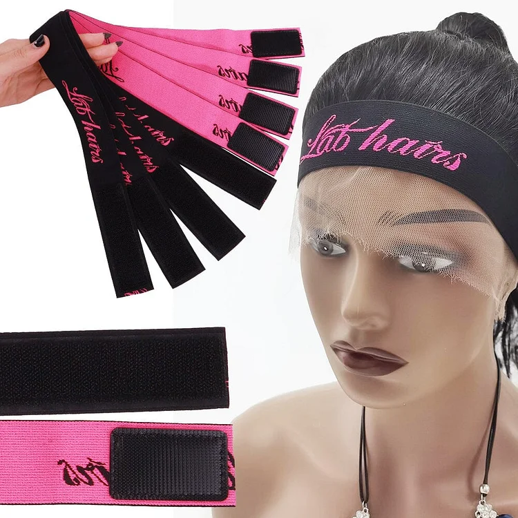 Elastic Band for Wigs Edges Lace Melting Bands Edge laying Scarf Adjustable Wig Bands