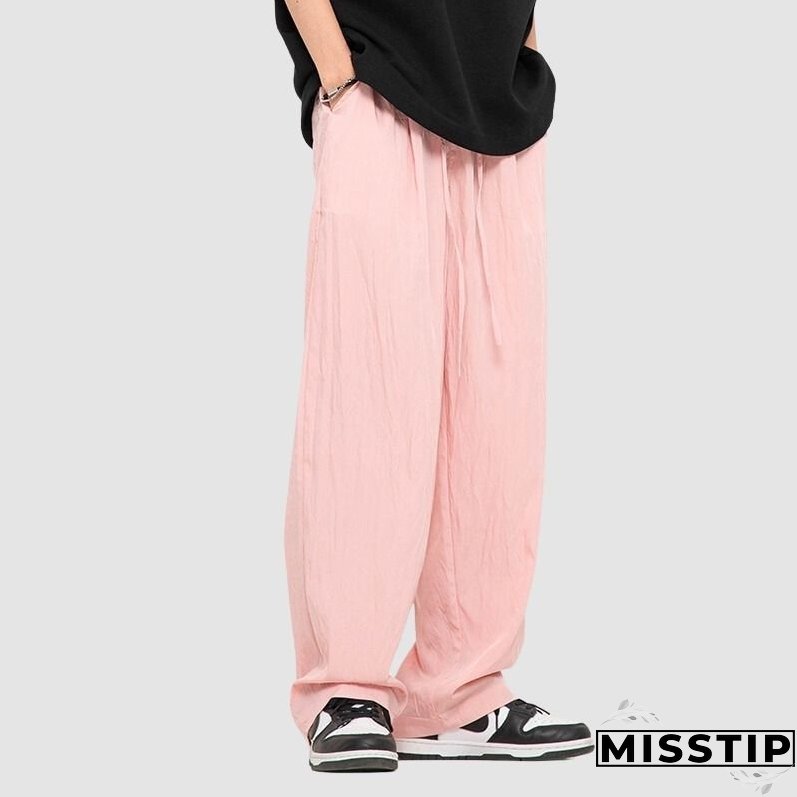 Simple Straight Leg Yamamoto Pants