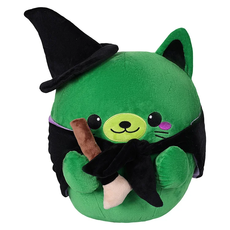Movie Wicked (2024) Elphaba Cosplay Plush Toys Cartoon Soft Stuffed Dolls Mascot Birthday Xmas Gift - Original