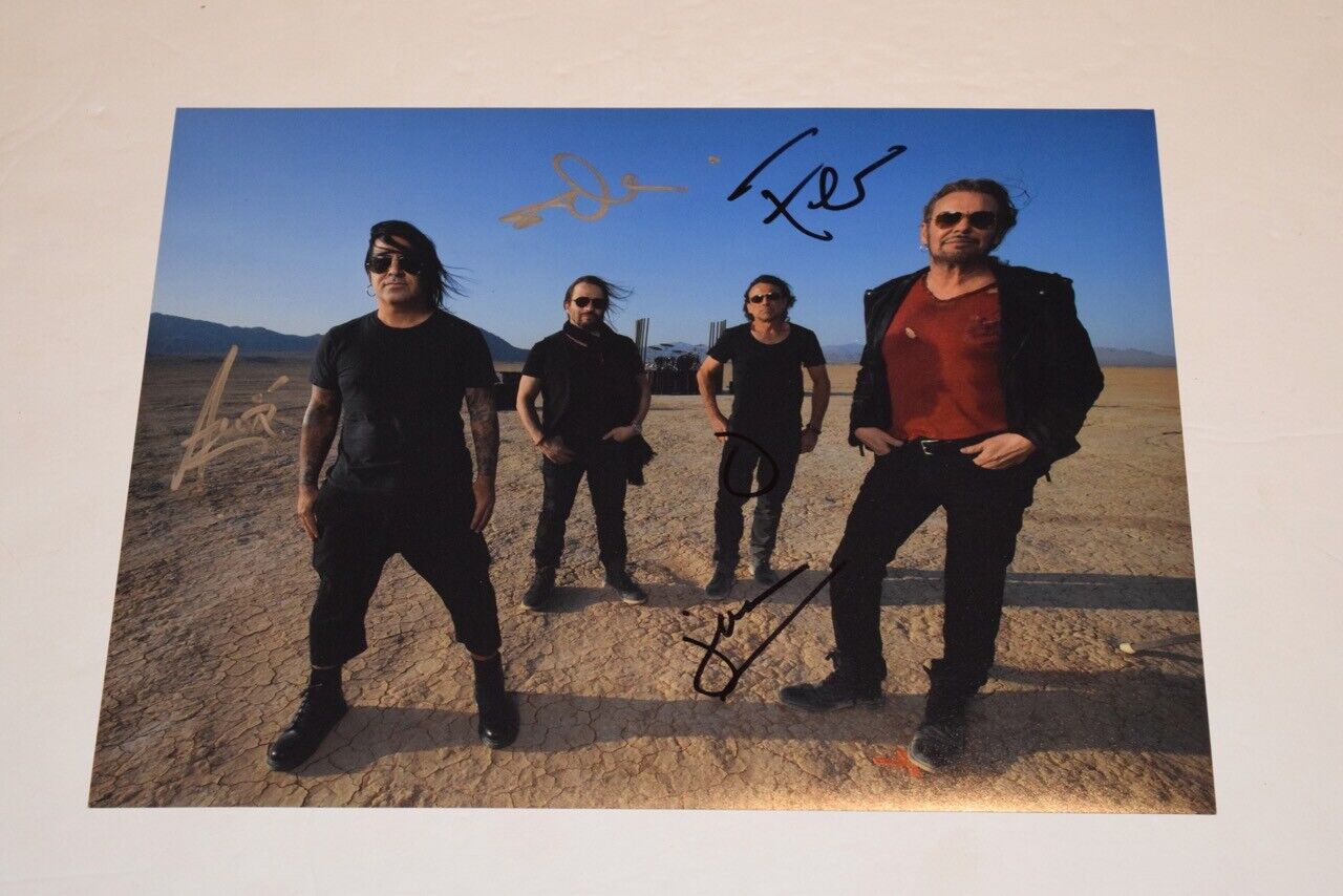 MANA Band Signed Autographed 11x14 Photo Poster painting x4 Fher Olvera Sergio Alex Juan COA