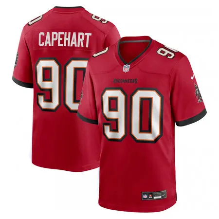 Men's Tampa Bay Buccaneers #90 DeMonte Capehart Nike Red Game Jersey