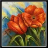 Poppies| Full Round Diamond Painting Kits
