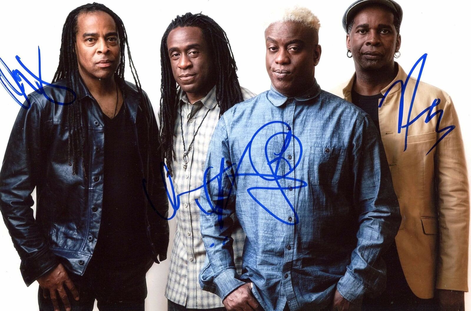 Living Colour ROCK BAND autograph, In-Person signed Photo Poster painting