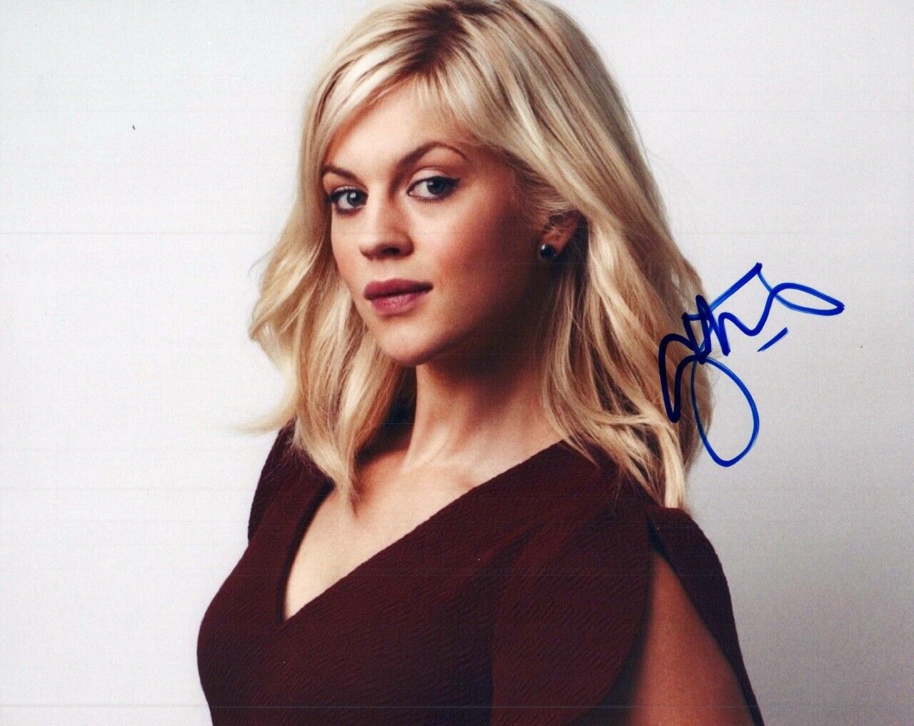 Georgia King Signed Autographed 8x10 Photo Poster painting Vice Principals Actress COA