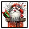 Santa Claus-14CT Counted Cross Stitch 40*40cm/15.75*15.75in