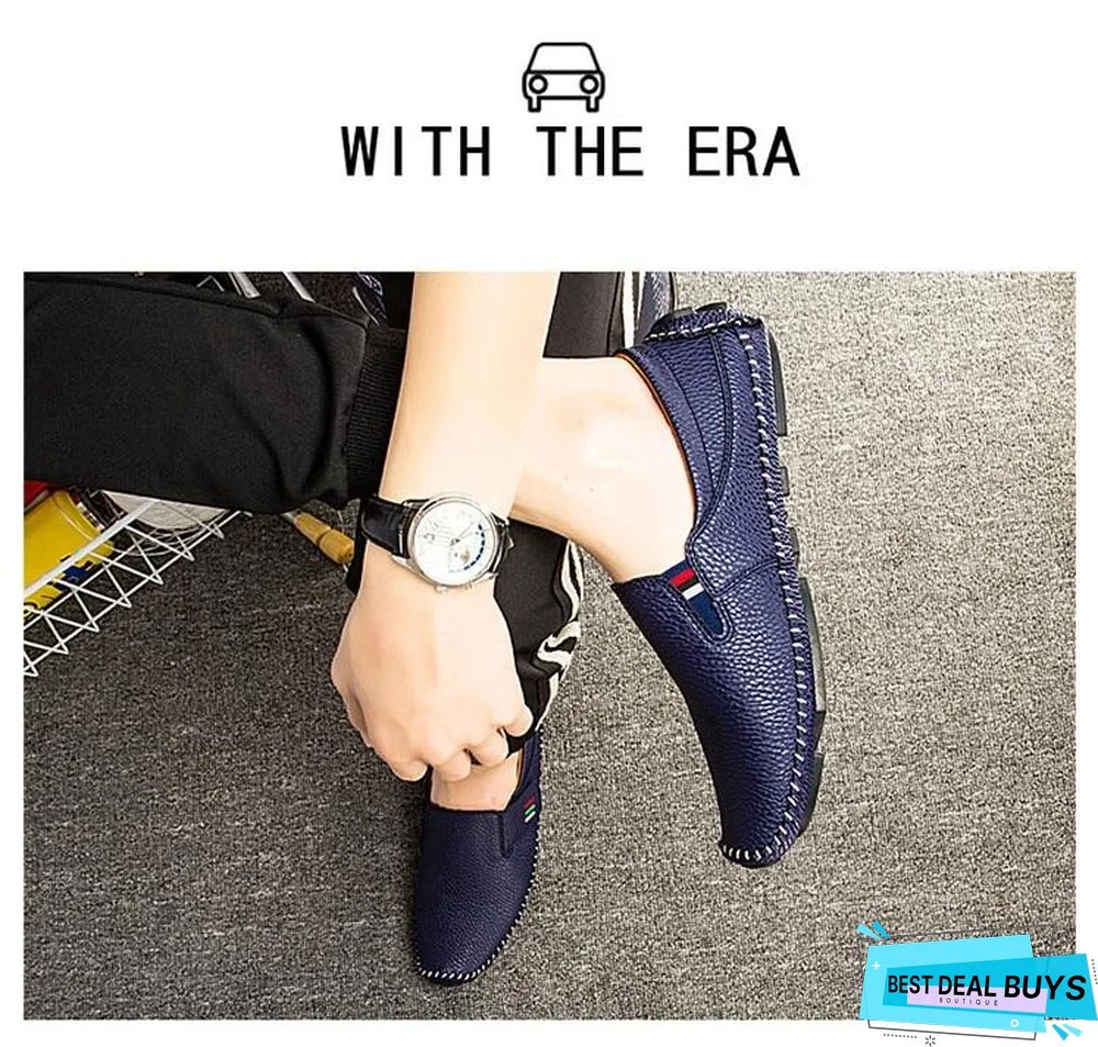 Men Breathable Casual Driving Boats Flats Loafers Shoes
