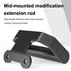 Motorcycle Navigation Bracket 4mm Carbon Steel Smartphone Navigation Holder Wear Resist Motorcycle Front Extension Crossbar for 2025 PCX160 Accessories