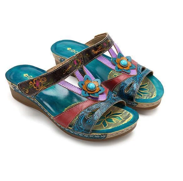 Bohemian Style Fashion Non-Slip Wedge Sandals trabladzer