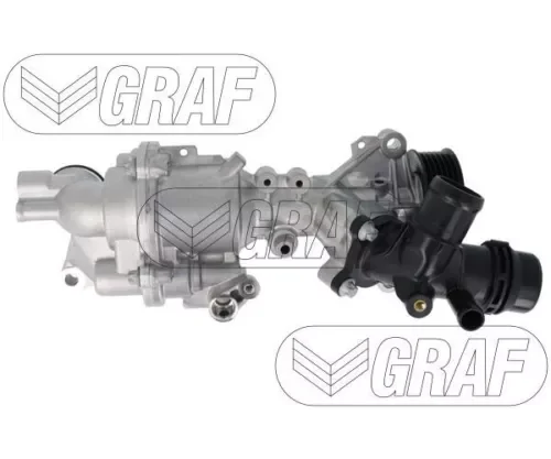 Water Pump, Engine Cooling GRAF PA1476 for Mercedes-Benz SLC Parts