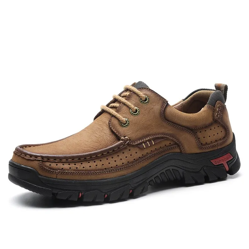 Genuine Leather Men Flats Loafers Size 38-48 Cow Leather Business Men Shoes High Quality Outdoor Men Sneakers Male Casual Shoes