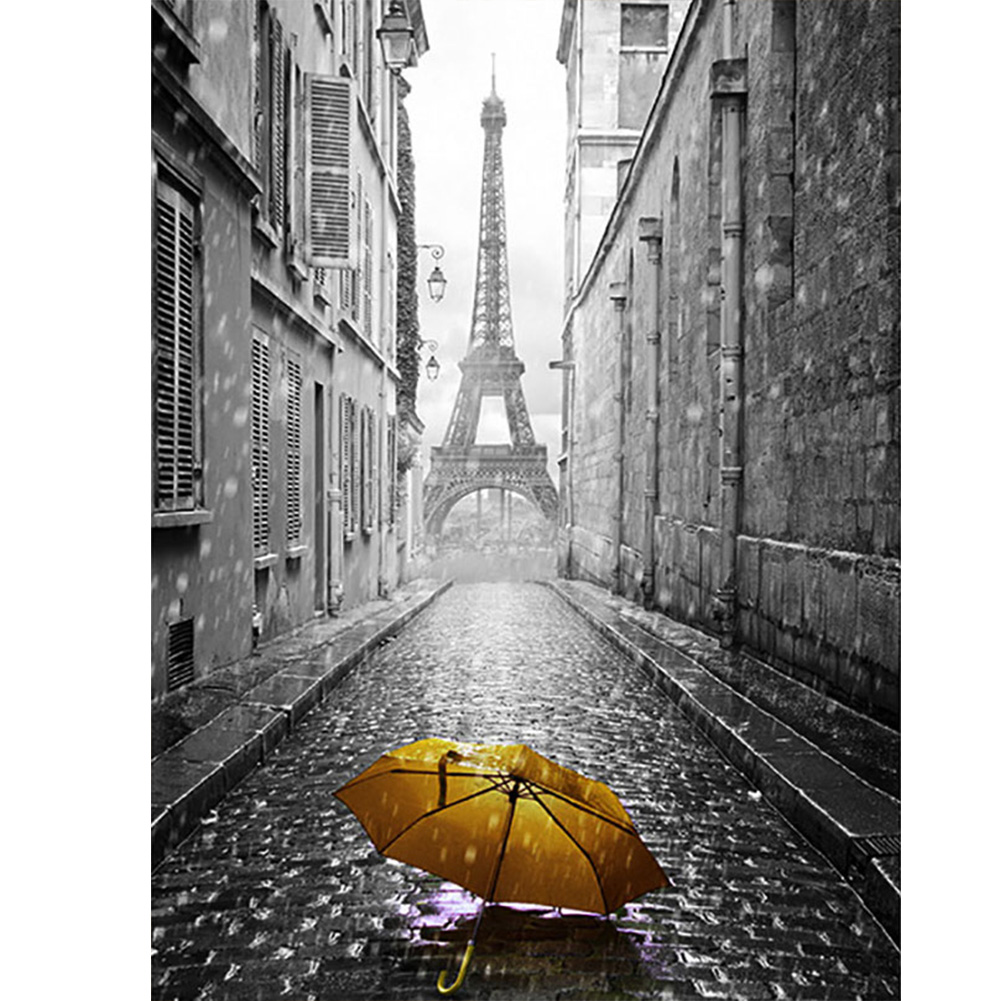 

Lost Umbrella - Round Drill Diamond Painting - 30*40CM, 501 Original