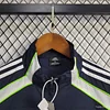 25/26 Real Madrid Jacket Navy/White Windbreaker