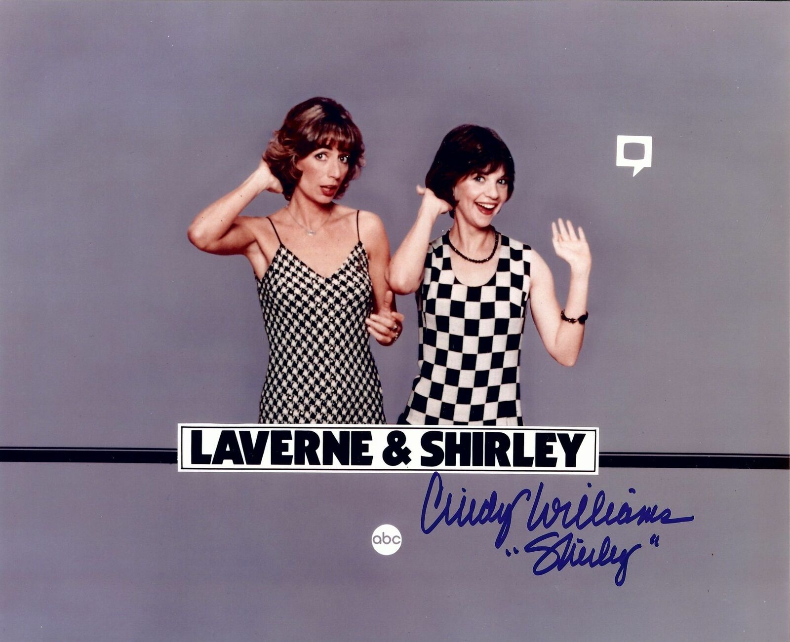 Cindy Williams Signed Autographed 8X10 Photo Poster painting Laverne & Shirley ABC Promo w/COA