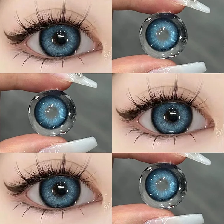 【U.S WAREHOUSE】NANALAM Blue Color Contact Lenses