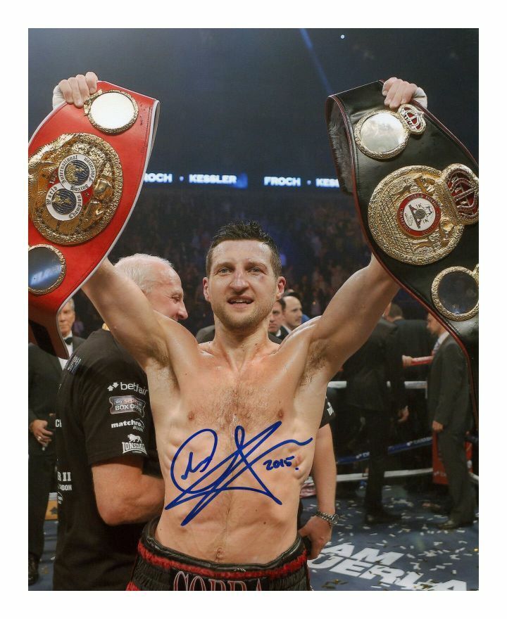 CARL FROCH AUTOGRAPH SIGNED PP Photo Poster painting POSTER