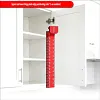 All-In-One 35mm Hinge Drilling Guide Jig, Woodworking Positioning Tool for Wardrobe & Cabinet Mounting