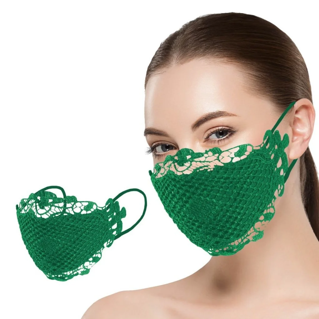 Brownm Ebay Ear-Mounted Water-Soluble Sandwich Anti-Smide Mask Lace Mask