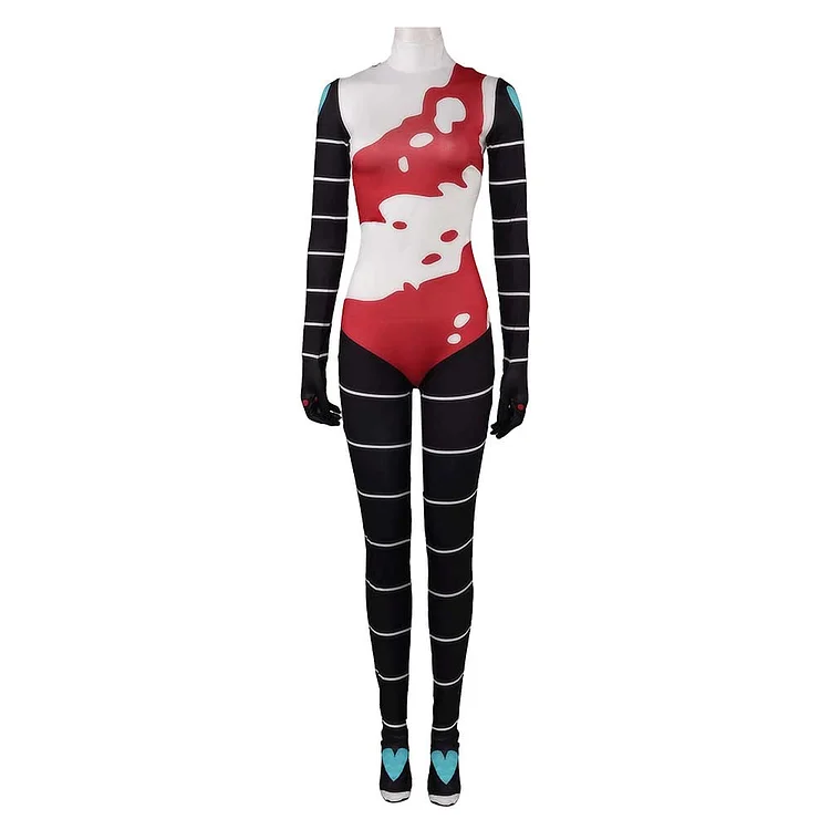 Helluva Boss 2 (2024) Fizzarolli Black Jumpsuit Outfits Hazbin Hotel Cosplay Costume Halloween Carnival Suit