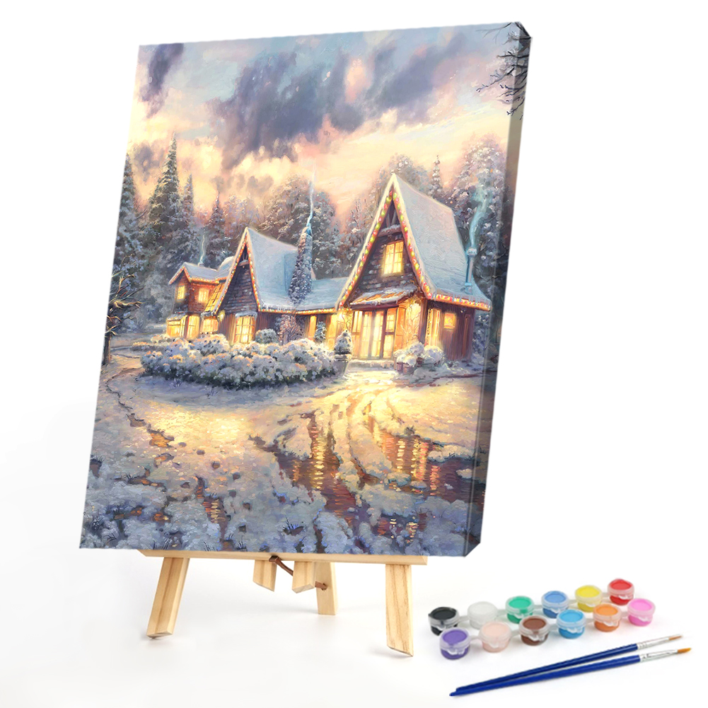 

50*40CM - Paint By Numbers - Landscape, 501 Original