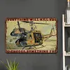 Tout vous tuera, alors choisissez quelque chose d&rsquo;amusant - Panneaux en &eacute;tain m&eacute;tallique(20*30cm/30*40cm) - Garage