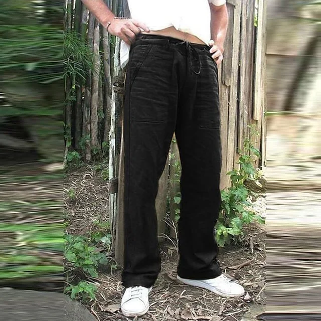 Men's Linen Pants-inspireuse
