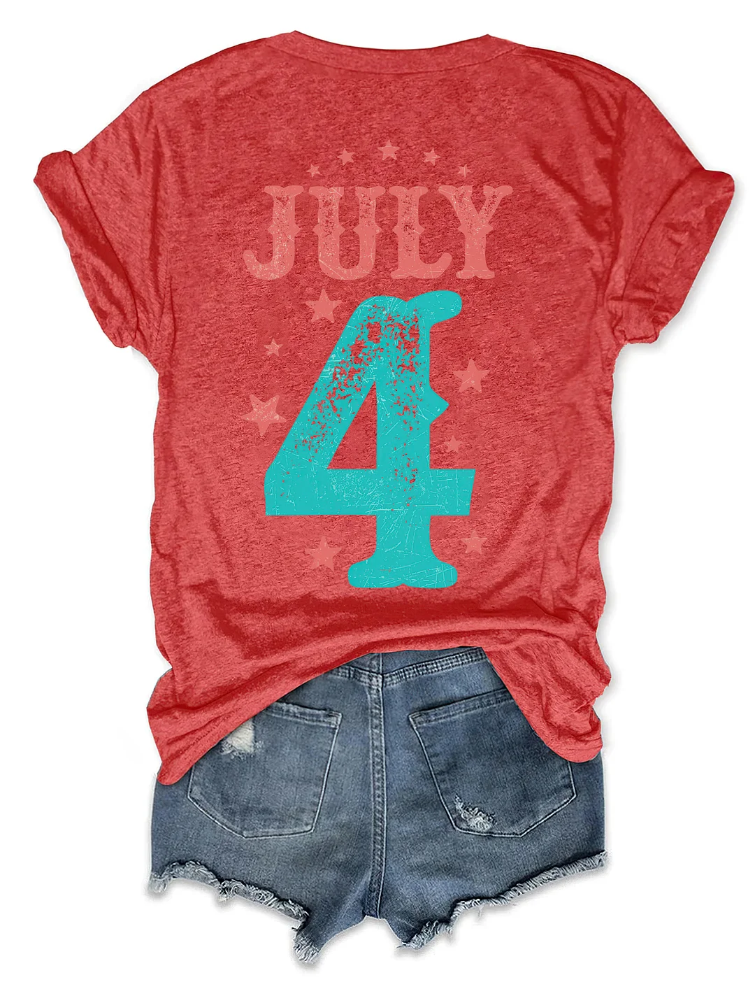 Land of the Free 4th of July T-shirt