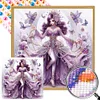 Diamond Painting-Round AB Drill Dancing Beauty(45*45CM)