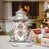 Weihnachtsleuchtturm - 5d DIY Basteln Ornament