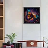 Diamond Painting-Square AB Drill Flower Butterfly(35*35CM)