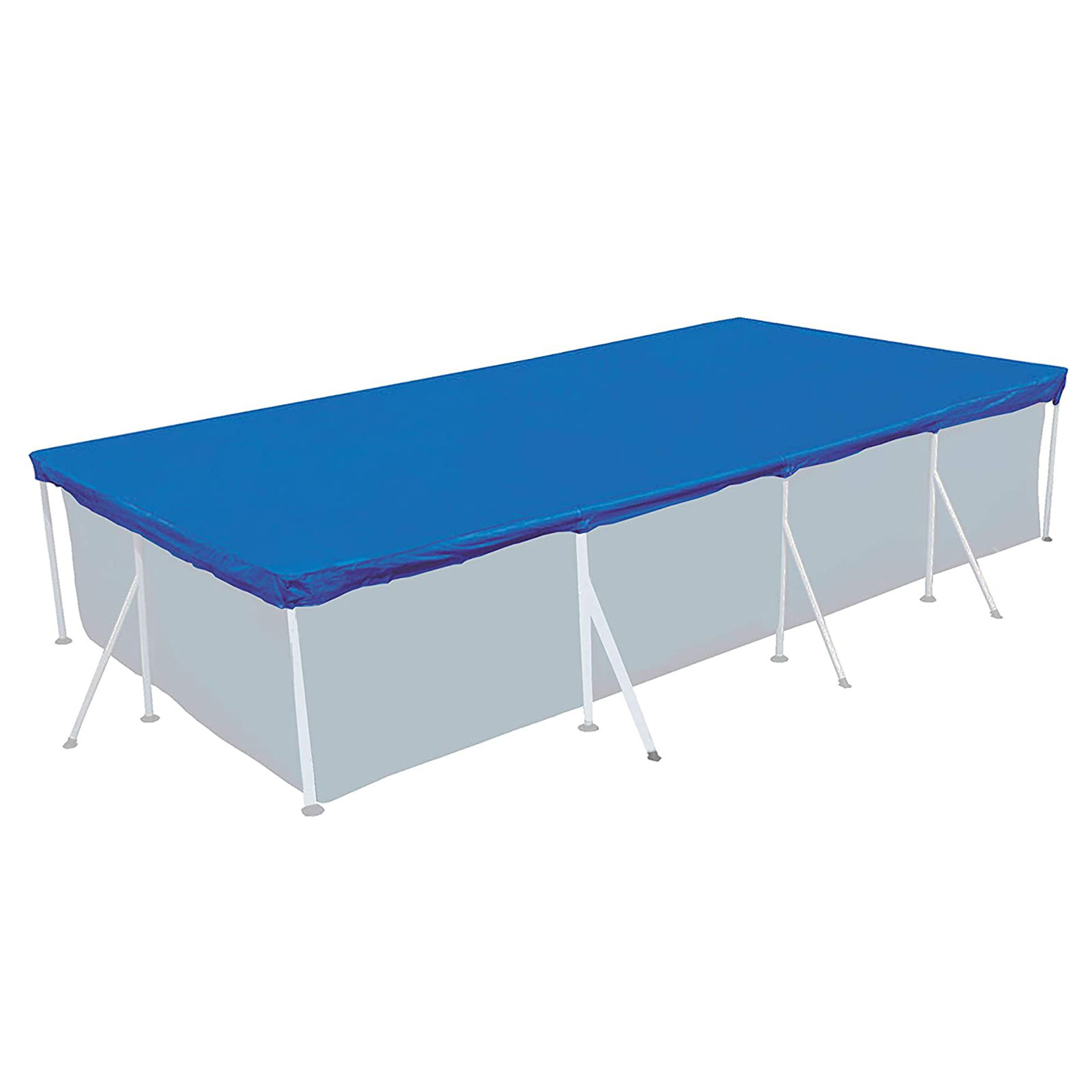 

Swimming Pool Cover 450x220cm Rectangular Frame Pool Mat Waterproof Covers, 501 Original