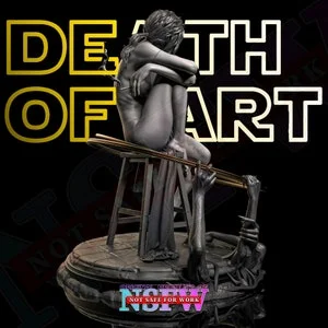 pornhint Pornhint Death of Art NSFW Female Figure STL Model Nsfw Woman Model Nsfw Stl Nsfw 3D Model Nsfw Girl Figure Nsfw 3D Printing Model NSFW