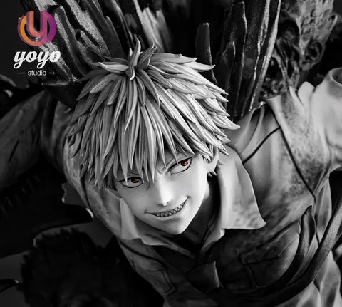 1/6 Scale Denji with LED - Chainsaw Man Resin Statue - YOYO