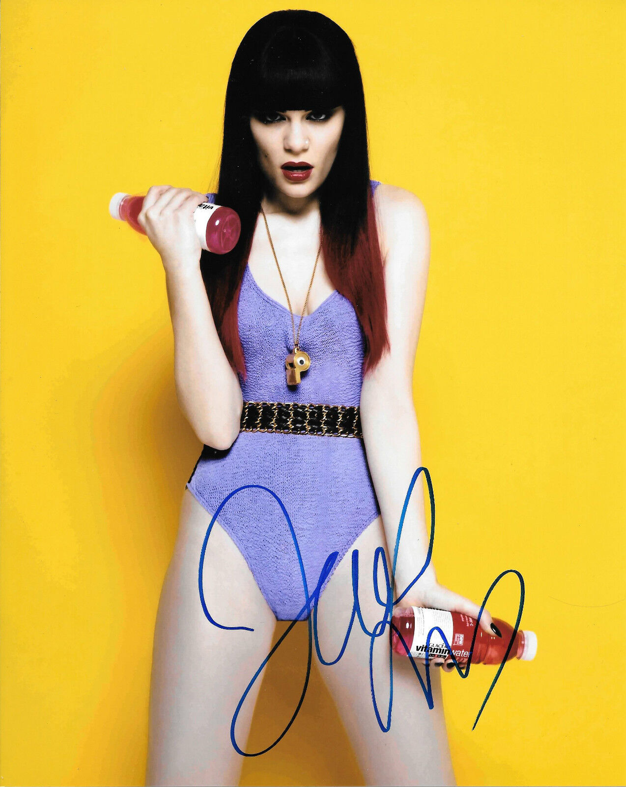 GFA English Pop Star * JESSIE J * Signed 8x10 Photo Poster painting AD1 PROOF COA