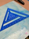 12 Inch Triangle Ruler Metric Angle Ruler Measuring Square Ruler Carpenter Tools